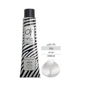 رنگ مو دیفرنت سری هایلایت مدل کراتینه حجم 125 میلی لیتر رنگ سوپر یخی