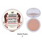 پنکک مات گابرینی Gabrini Matte Powder شماره 02 وزن 12 گرمی