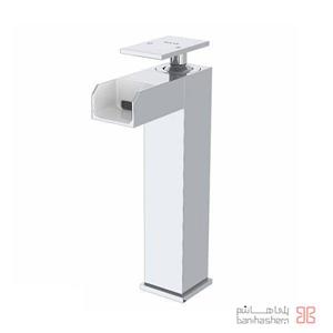 شیر روشویی بلند آبشاری کلار مدل فلت