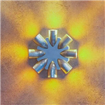 چراغ دکوراتیو هشت طرفه موشکی لنز محدب زمرد نور (رنگ پایه/8*1w) کد 8-114