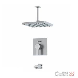 شیر حمام توکار کلار مدل فلت کلاسیک تیپ 2