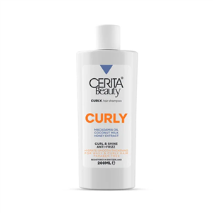 شامپو مغذی موی فر ضدوز و آبرسان سریتا Cerita Beauty Curly Hair Shampoo 200ml 