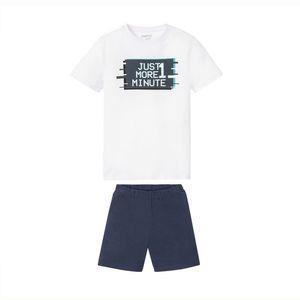 ست تی شرت و شلوارک بچگانه پیپرتس مدل 348384