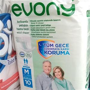 پوشک بزرگسال چسبی ایونی سایز متوسط Evony