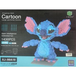 ساختی کارتن شخصیت stitch استیج 1430 قطعه کد XJ 99A19 