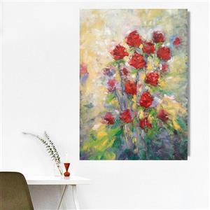 تابلو شاسی گالری استاربوی طرح گل رز مدل Amazing 454 Starboy Gallery Amazing 454 Rose Flower Tableau