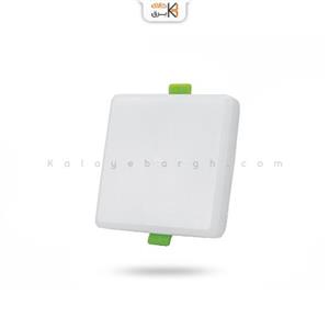 چراغ سقفی توکار هایلایت 12 وات مربع پارس شعاع توس