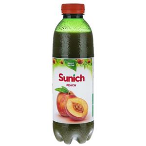 نکتار هلو 750 گرمی پت سبز سن ایچ Sanich Peach Nectar 750ml