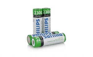 باتری نیم قلمی قابل شارژ فیلیپس مدل Mult Life با ظرفیت 800 میلی آمپر ساعت Philips MultiLife 800mAh Rechargeable AAA Battery