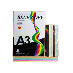 کاغذ BLUE COPY A4 پنج رنگ شیرینگ 