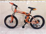 دوچرخه تاشو سایز ۲۰  لندرور  land rover  رنگ نارنجی