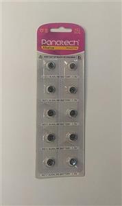 باتری سکه ای Panatech Alkaline AG1 بسته 10 عددی