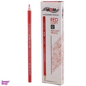 مداد قرمز ام جی ام MGM M2010 بسته 12 عددی