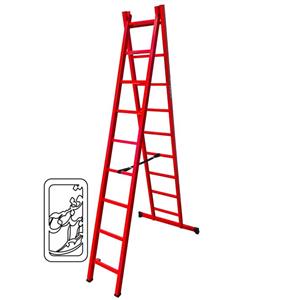 نردبان مخابراتی ۶ متری ۳ تیکه