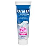 خمیردندان سفیدکننده Oral B Complete Extra White حجم 75 میلی لیتر