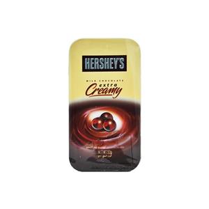 شکلات شیری توپی قوطی فلزی ۵۰ گرم هرشیز hersheys 