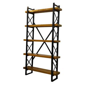 کتابخانه مدل 02 (چوبی آهنی،آهن و چوب،چوب و آهن،آهنی چوبی،روستیک)