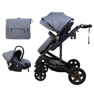 سرویس کالسکه و کریر و ساک لوازم و روروک اسپرینگ  Espring مدل اسپیدا spida