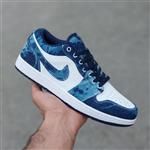 کتونی مردانه نایک ایر جردن 1 Nike Air Jordan 1 Low Washed Denim