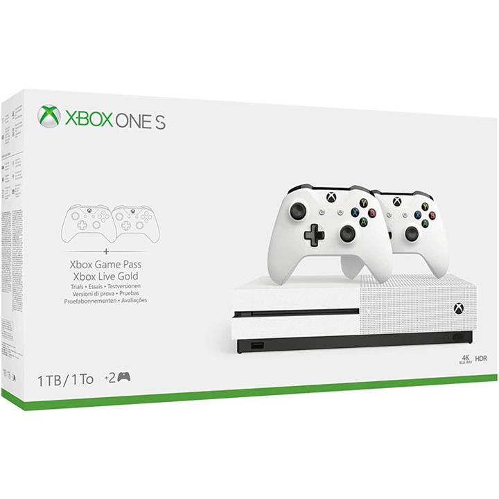 مجموعه کنسول بازی مایکروسافت مدل  Xbox One S ظرفیت 1 ترابایت