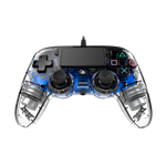 NACON Wired Illuminated Compact Controller - Crystal Blue - PS4