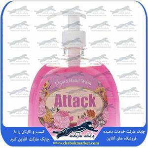 مایع دستشویی اتک سری Classic مدل Pink حجم 500 میلی لیتر Attack Handwashing Liquid 500ml 