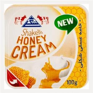 خامه عسلی شکلی مقدار 100 گرم Shakelli Honey Cream 100gr