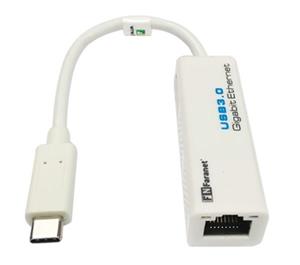 کارت شبکه USB 3.1 Type C با سرعت 1000Mbps مدل  FN-UCE1000 کارت شبکه USB3.0 Type-C  به شبکه LAN فرانت مدل FN-UCE1000