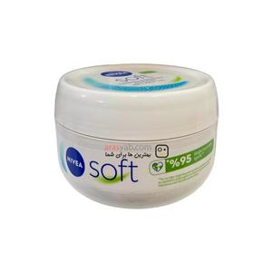 کرم سافت نیوآ Nivea اورجینال مرطوب کننده NIVEA soft حجم 200 میل
