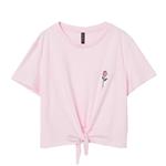 تیشرت زنانه دیوایدد مدل Lace T-Shirt - 0598795003