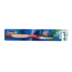 مسواک اورال-بی مدل Advantage 3D white Fresh با برس معمولی Oral-B Advantage 3D White Fresh Tooth Brush