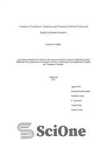 دانلود کتاب Varieties in translation: adaptation and translation between French and English Arthurian romance [thesis] – انواع ترجمه: اقتباس و...