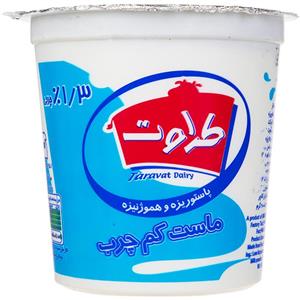 ماست کم چرب طراوت مقدار 900 گرم