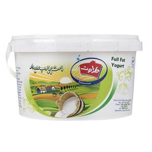 ماست پرچرب رویه دار طراوت مقدار 900 گرم Taravat Full Fat Yogourt 900gr