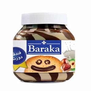 شکلات صبحانه شیری فندقی 330 گرمی باراکا Baraka Breakfast Cream with Hazelnut Milky gr 
