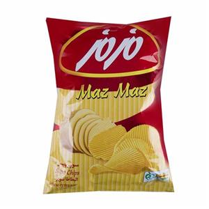 سوپر چیپس نمکی مزمز مقدار 245 گرم