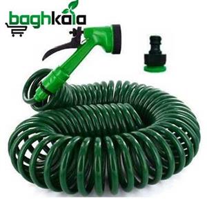 شیلنگ فنری ۱۵ متری با آبپاش