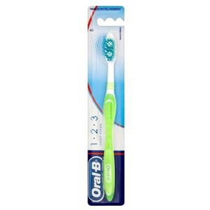 مسواک اورال بی مدل 123 Oral B Size 40 Tooth Brush 