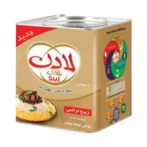 روغن جامد بدون ترانس 4000 گرمی لادن طلایی 