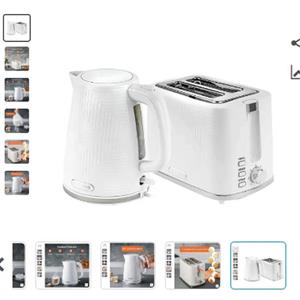 توستر جی پاس مدل Geepas Bread Toaster GBT36554UK-WT
