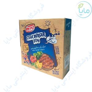 استیک برگر 90% گوشت 600 گرمی صدک 