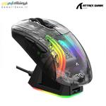 موس گیمینگ بی سیم اتک شارکداک شارژ مدل ATTACK SHARK X2 RGB / X2 Pro RGB Wireless Gaming MouseRGB Charging Dock