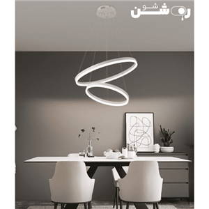 لوستر دو حلقه سایز 40، 60 سه حالته 65 وات ویمکس
