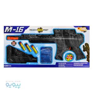 تفنگ اسباب بازی رگباری M-16 تک و عمده