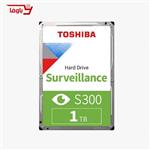 هارد اینترنال توشیبا ظرفیت 1 ترابایت مدل Toshiba S300 مناسب دوربین مداربسته 