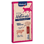 بستنی گربه با طعم بیف همراه تکه گوشت ویتاکرافت Vitakraft vita naturals liquid