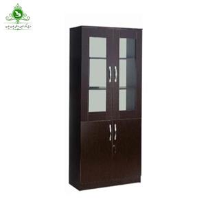 کتابخانه اداری چهار درب ویترین دار