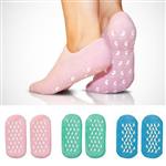 جوراب سیلیکونی مراقبت و ضد ترک پا Spa Gel Socks 