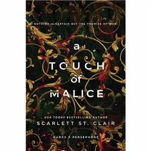 کتاب لمسی از بدخواهی زبان اصلی ای اثر اسکارلت تی کلیر نشر A TOUCH OF MALICE BOOK 5 