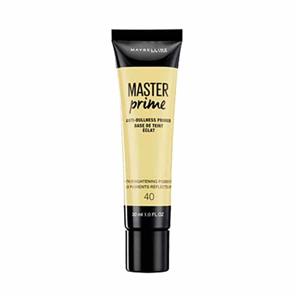 پرایمر زرد رنگ مستر میبلین Maybelline Face Studio Anti Dullness Primer 